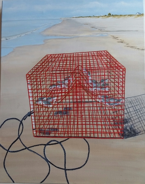 Grand Isle by Cheryl Anne Grace | acrylic on deep canvas Grand Isle